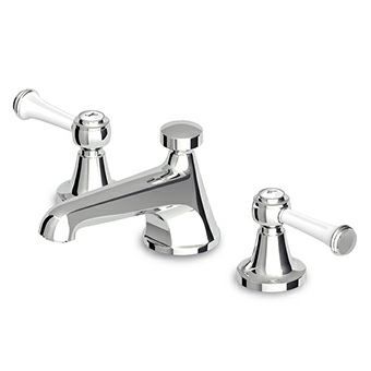 Miscelatore doppio comando per lavabo - ZAM SERIES - ZUCCHETTI - da appoggio / in metallo cromato / da bagno