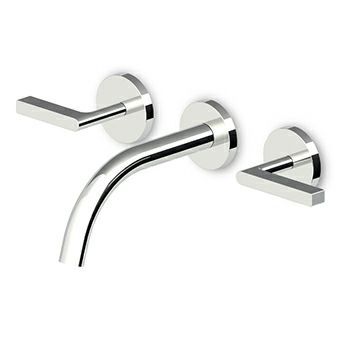 Miscelatore doppio comando per lavabo - ZSB5699 - ZUCCHETTI - da incasso / in metallo cromato / da interno