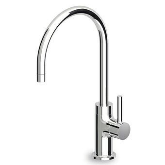 Miscelatore da appoggio - ZP6 SERIES - ZUCCHETTI - in metallo cromato / da cucina / 1 foro