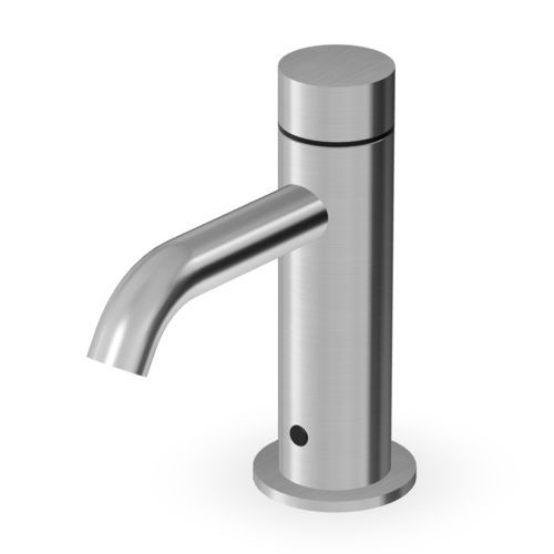 Miscelatore per lavabo - ZHE728 series - ZUCCHETTI - da appoggio / elettronico / in acciaio inossidabile