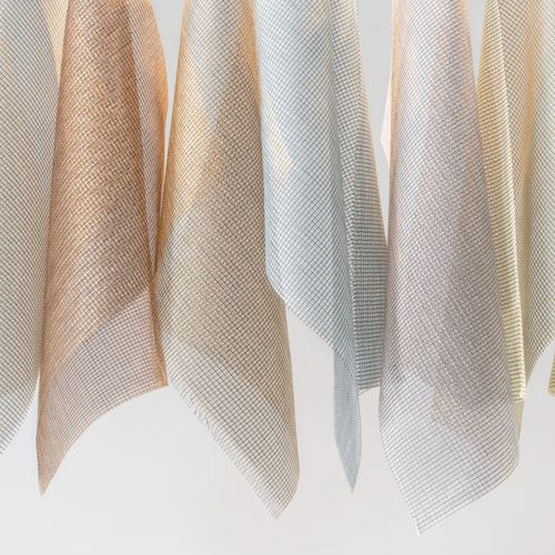Tendina voile a tinta unita - CLARE - Vescom - in poliestere / ignifuga / acustica