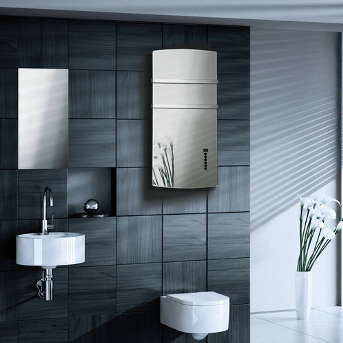 Scaldasalviette elettrico - DEVA - Radialight - 1500 w / contemporaneo / in vetro