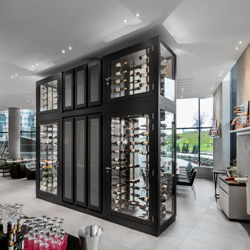 Cantinetta per bar - PRESTIGE : PULLMAN PARIS ROISSY - PROVINTECH - installazione libera / in acciaio inossidabile / vetrata