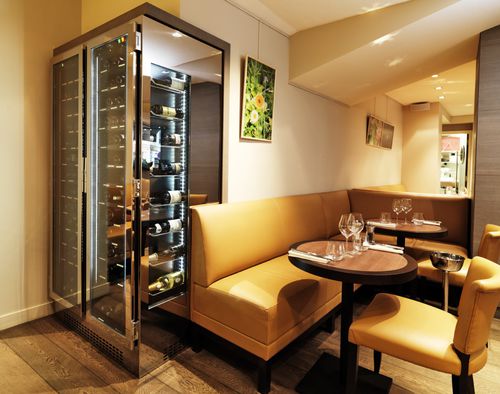Cantinetta per ristorante - TICO - PROVINTECH - installazione libera / in acciaio inossidabile / vetrata