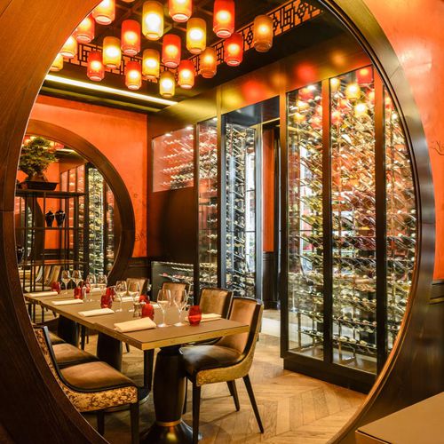 Cantinetta per bar - BOUDDHA BAR, PARIS - PROVINTECH - installazione libera / in legno / vetrata