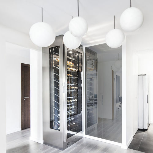 Cantinetta installazione libera - APPARTEMENT N - PROVINTECH - in acciaio inossidabile / vetrata / su misura