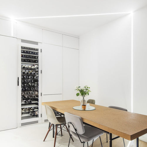 Cantinetta da incasso - LOFT DUHESME - PROVINTECH - in legno / vetrata / su misura