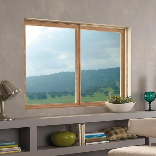 Finestra in legno - WOOD-ULTREX - INTEGRITY - in fibra di vetro / scorrevole / a doppi vetri