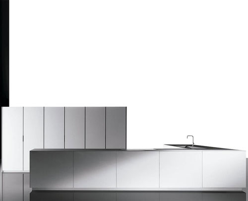Cucina contemporanea - TEXTURADO BLANCO  - MUEBLES DOCA - in legno / in vetro / in porcellana