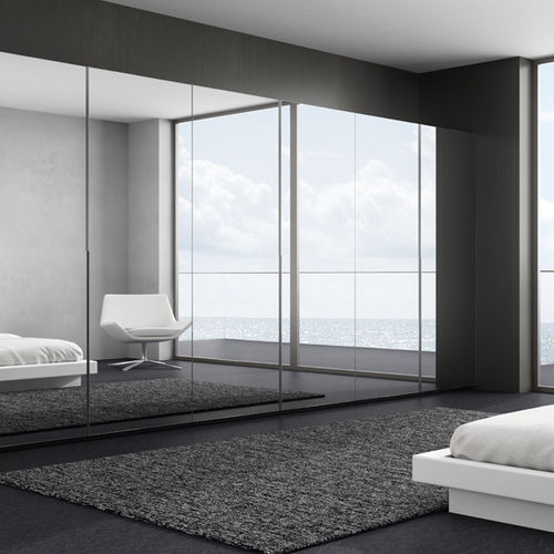 Armadio contemporaneo - IDECO ESPEJO - MUEBLES DOCA - in legno / in vetro / con ante battenti