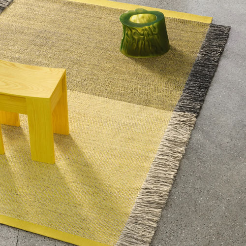 Tappeto kilim - FRINGE - KVADRAT - contemporaneo / a motivi / in lana