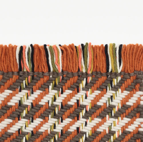 Tappeto contemporaneo - DASHES   - KVADRAT - geometrico / in lana della Nuova Zelanda / rettangolare