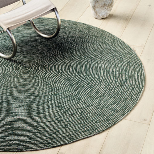 Tappeto contemporaneo - BRAID  - KVADRAT - a motivi / in poliestere / rettangolare
