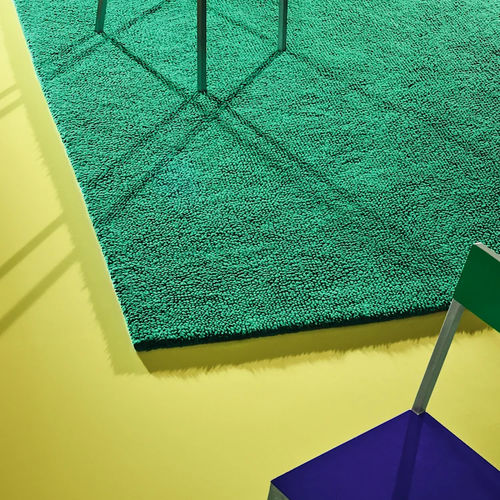 Tappeto contemporaneo - JULY  - KVADRAT - a tinta unita / in lana della Nuova Zelanda / rettangolare