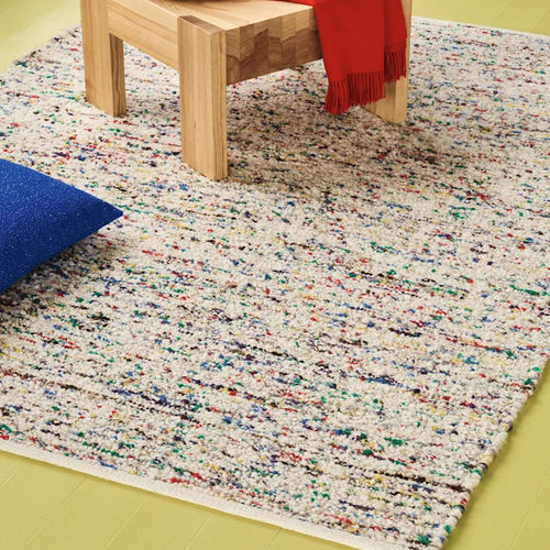 Tappeto contemporaneo - TECHNICOLOUR FLOCK  - KVADRAT - multicolore / in cotone / in lana della Nuova Zelanda