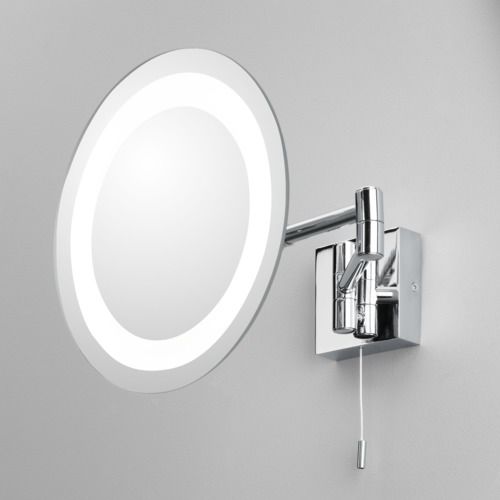 Specchio da bagno a muro - GENOVA 0356 - astro - contemporaneo / rotondo / in metallo