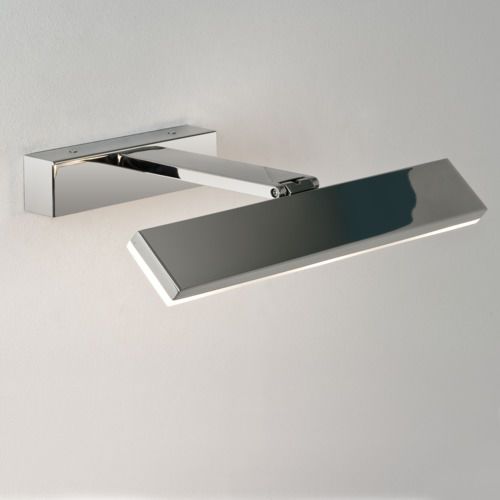 Applique contemporanea - ZIP 7009 - astro - in metallo / rettangolare / per stanza da bagno