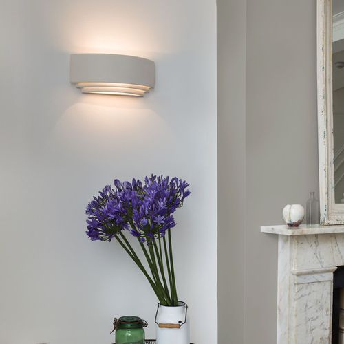 Applique contemporanea - AMALFI 380 7470 - astro - da interno / in ceramica / curva
