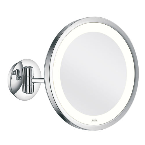 Specchio da bagno a muro - LUNATEC - Aliseo - contemporaneo / rotondo / in ottone