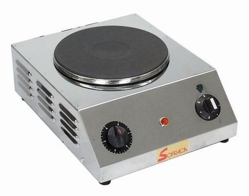 Piano cottura elettrico - 27132S - SOFRACA - professionale / 1  fuoco / da appoggio