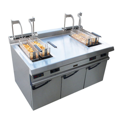 Friggitrice a gas - TURBOFRIT - CAPIC - professionale / autoportante