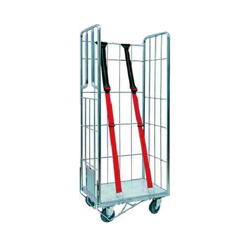 Carrello portabiancheria - KANGAROO - GIRBAU - contract / pieghevole / in acciaio inossidabile