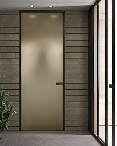 Porta da interno - G-LIKE : 1VT 80MM - GIDEA - in alluminio / in laminato / battente