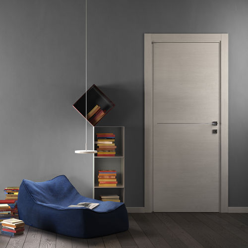 Porta da interno - AVIO : 1F - GIDEA - in laminato / battente / senza vetri