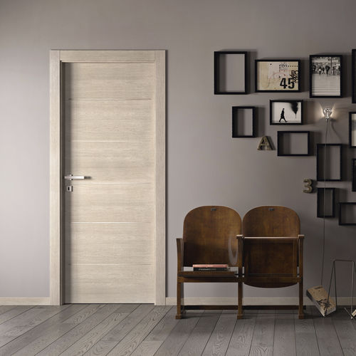 Porta da interno - AVIO : 5F - GIDEA - in laminato / battente / senza vetri