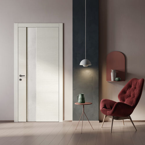 Porta da interno - NO-LIMITS : EPIA 1L1IP - GIDEA - in laminato / battente / contemporanea
