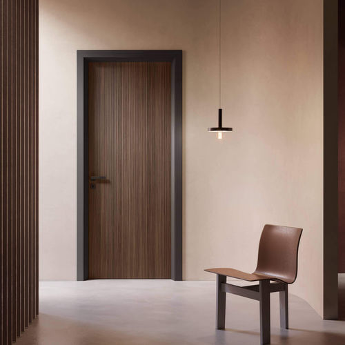Porta da interno - NOA 1L - GIDEA - in laminato / battente / contemporanea