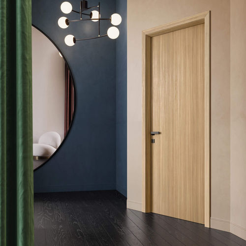 Porta da interno - NOA 1L HONEY ALMOND FINISH - GIDEA - in laminato / battente / contemporanea