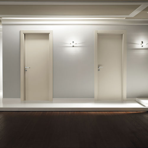 Porta da interno - Brio 1L - GIDEA - in laminato / battente / contemporanea