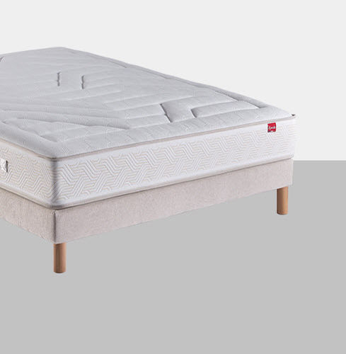 Materasso matrimoniale - DAUPHINE - Epeda - a molle insacchettate / 140x190 cm / bianco