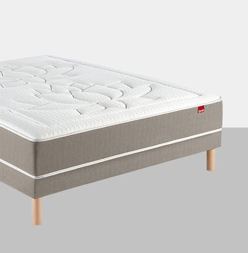 Materasso matrimoniale - FLORE - Epeda - a molle insacchettate / 140x190 cm / bianco