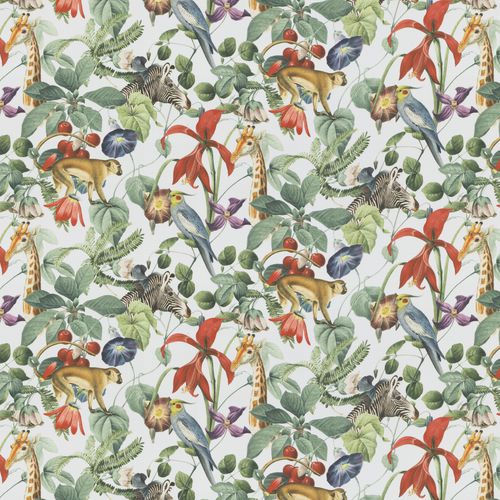 Tessuto da tappezzeria - EXOTIC - JAB ANSTOETZ FABRICS - a motivi / con motivi floreali / in poliestere