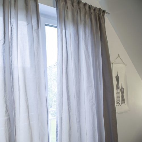 Tessuto per tende - SABA VOL.3 - JAB ANSTOETZ FABRICS - a tinta unita / in poliestere / decorativo