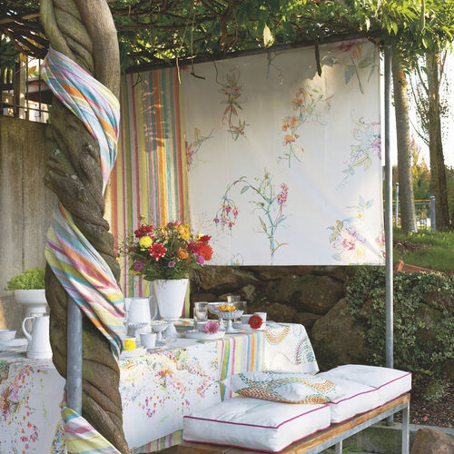 Tessuto per tende - SALON DE PROVENCE - JAB ANSTOETZ FABRICS - con motivi naturali / in cotone / con motivo stampato