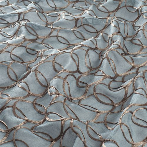 Tessuto per tende - PLOT - JAB ANSTOETZ FABRICS - con motivi geometrici / in poliestere / lavabile