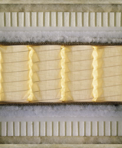 Materasso singolo - MYTHOS - SCHRAMM - a molle insacchettate / 100x200 cm