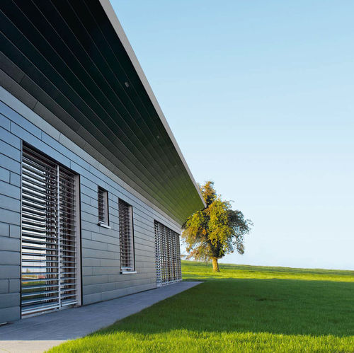 Rivestimento di facciata a doghe - HERITAGE-SELEKTA - WERZALIT - in legno / PEFC / con scanalature