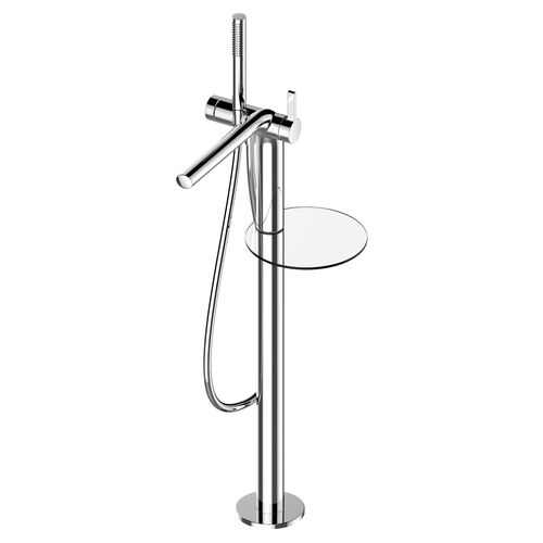 Miscelatore per vasca - 51527  - KEUCO - a pavimento / in metallo cromato / da bagno