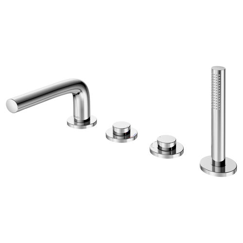 Miscelatore doppio comando per vasca - 51530  - KEUCO - da appoggio / in metallo cromato / da bagno