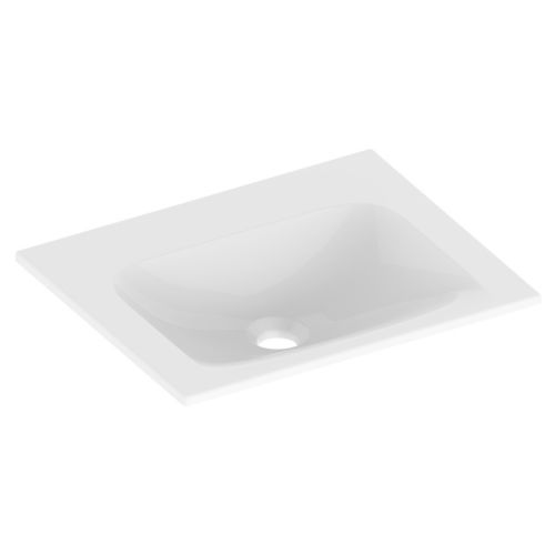 Lavabo da appoggio - 32930 - KEUCO - in ceramica / rettangolare / senza foro
