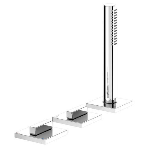 Miscelatore per vasca - 51130 - KEUCO - da appoggio / in metallo cromato / da bagno