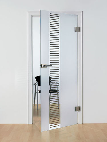Porta da interno - CASABLANCA - SPRINZ - in vetro / battente / vetrata