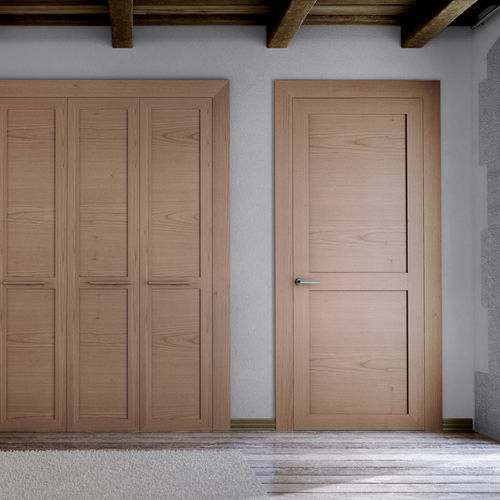 Porta da interno - LESS - CARRE furniture - in legno / battente / senza vetri