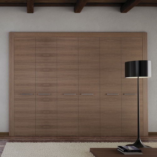 Armadio contemporaneo - TRAVESSA - CARRE furniture - in legno / con ante battenti