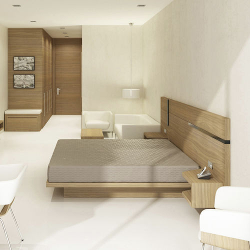 Camera d'hotel contemporanea - CH5 - CARRE furniture