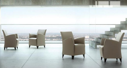 Poltrona contemporanea - PARADE - GRASSOLER - in tessuto / bridge / per edifici pubblici